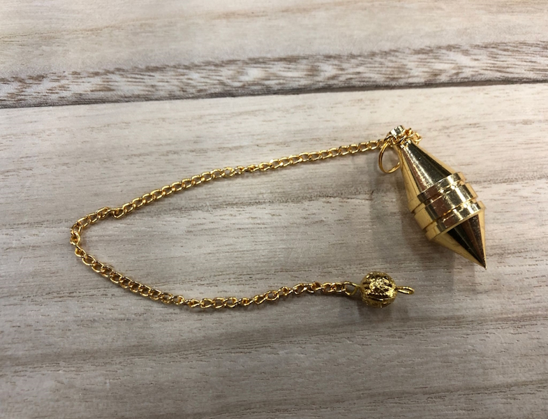 Péndulo Metal Doble Cono 4.5 cm aprox
